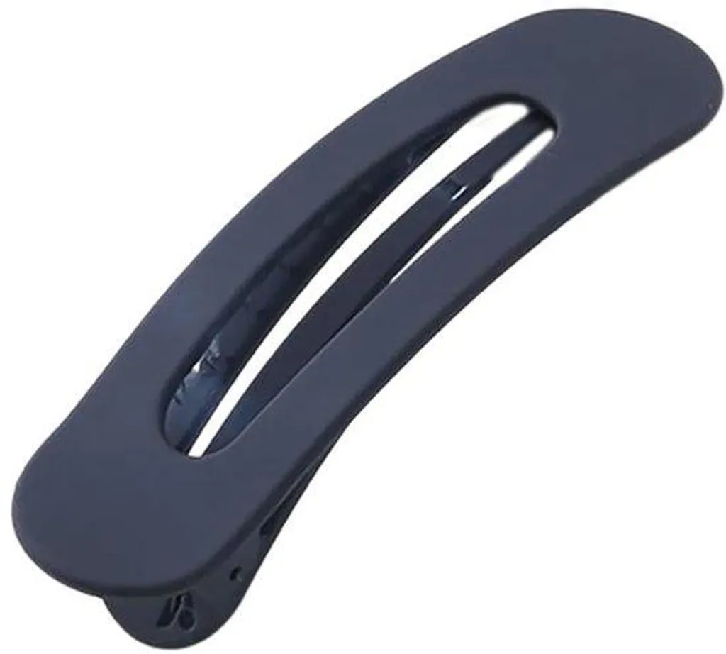 Barrette pour cheveux fins anti-glisse de taille M en acétate écaille