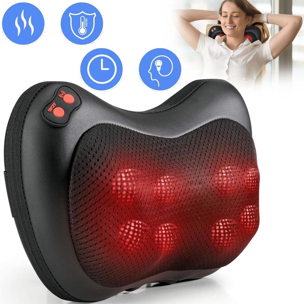 Shiatsu Massagegerät, Massagekissen für Nacken Schulter Produktbild 