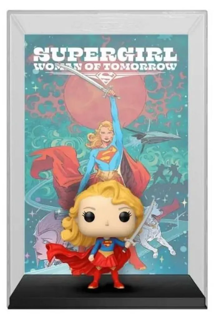 Figurine de collection Supergirl DC Comics Cover : Objet de déco 9 cm