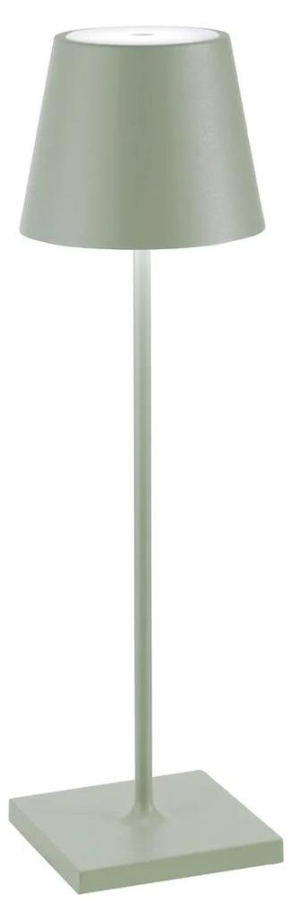 Zafferano Lampada a led da tavolo Poldina Pro Verde Salvia Immagine del prodotto 