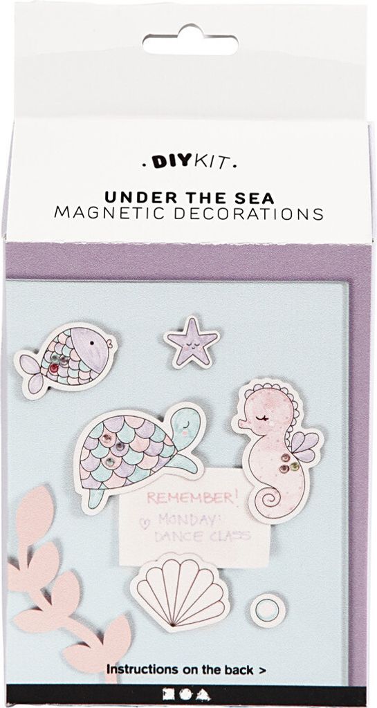 Creativ Company 100764, Bastelset für Kinder, Mehrfarbig, Weiß