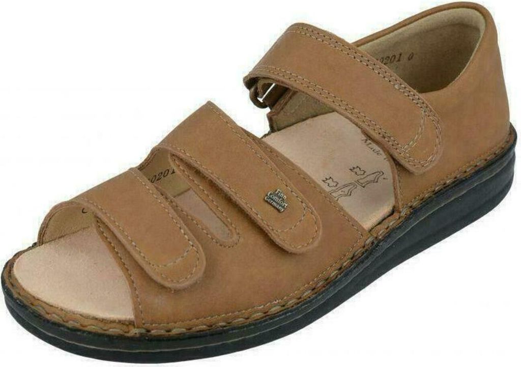 Bequeme Sandale Finn Comfort Baltrum, Herren, Nuss, Braun, Produktbild 