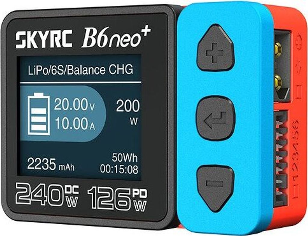 SkyRC B6neo+ Ladegerät Charger LiPo 1-6s 10A 240W