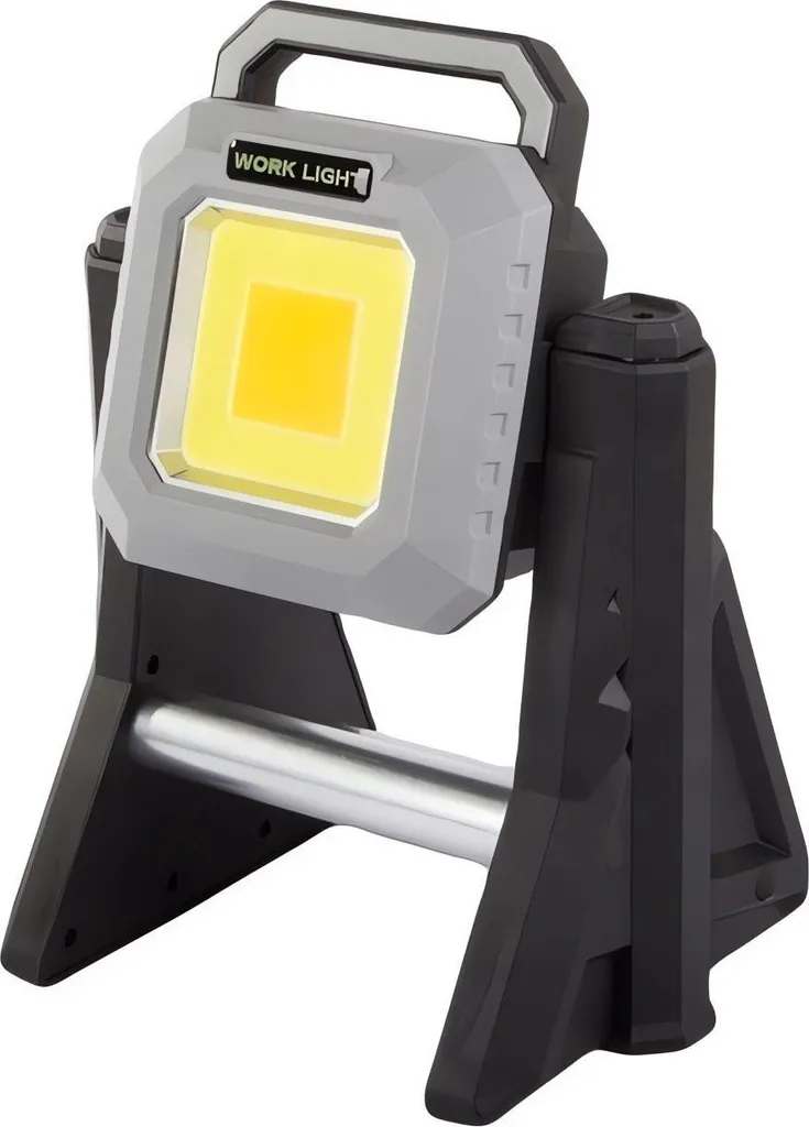 Projecteur de Chantier LED COB Rechargeable 40W avec Pied Télescopique