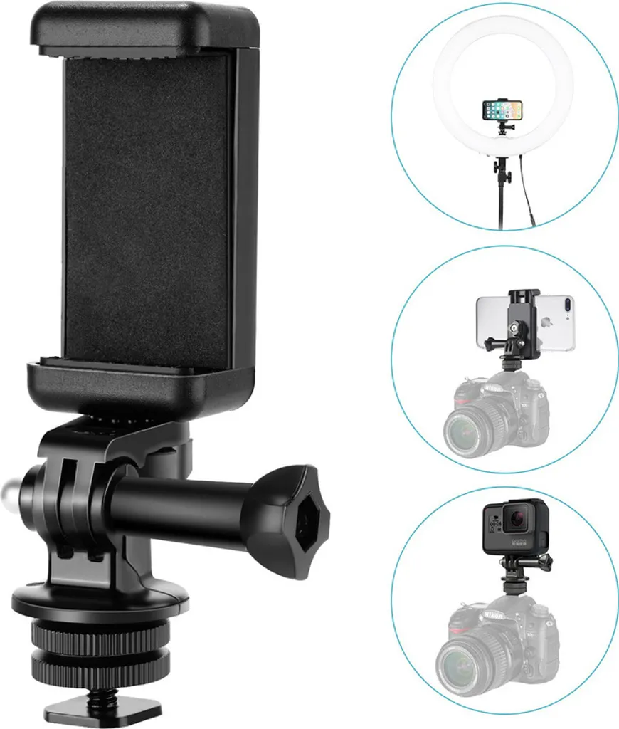 Acquista Neewer Supporto Cellulare per Slitta e Treppiede - Metallo Pro