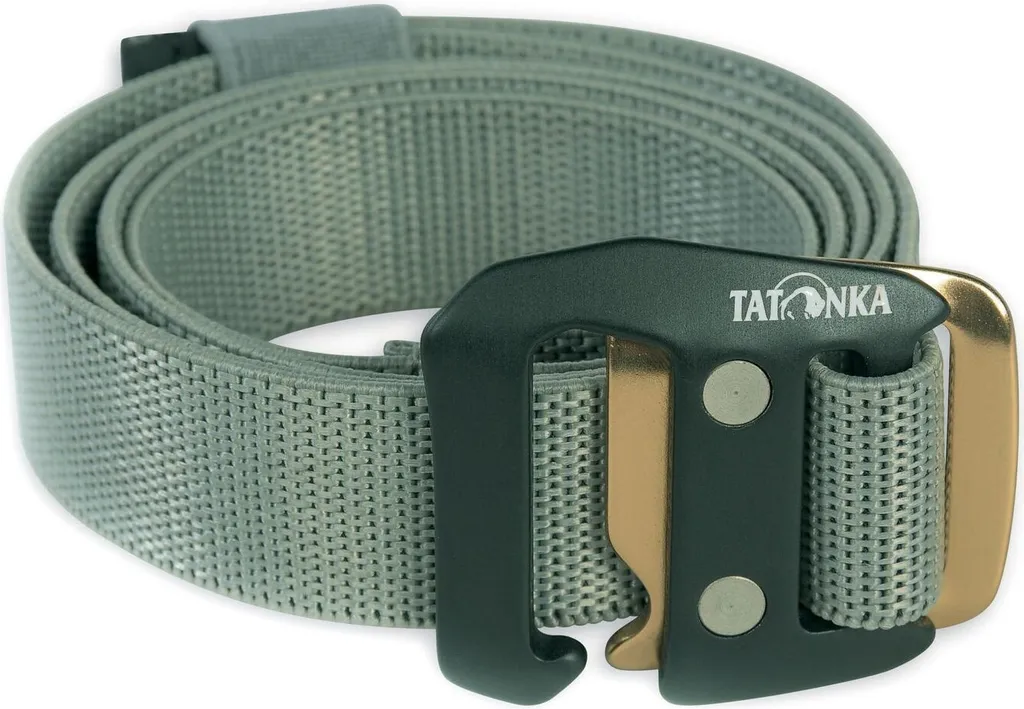 Tatonka Stretch Belt 25mm W105 Warm Grey - Cintura Elastica Outdoor