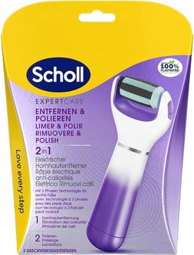 Scholl Scholl Expert Care 2 w 1 Elektroniczny pilnik i Zdjęcie produktu 