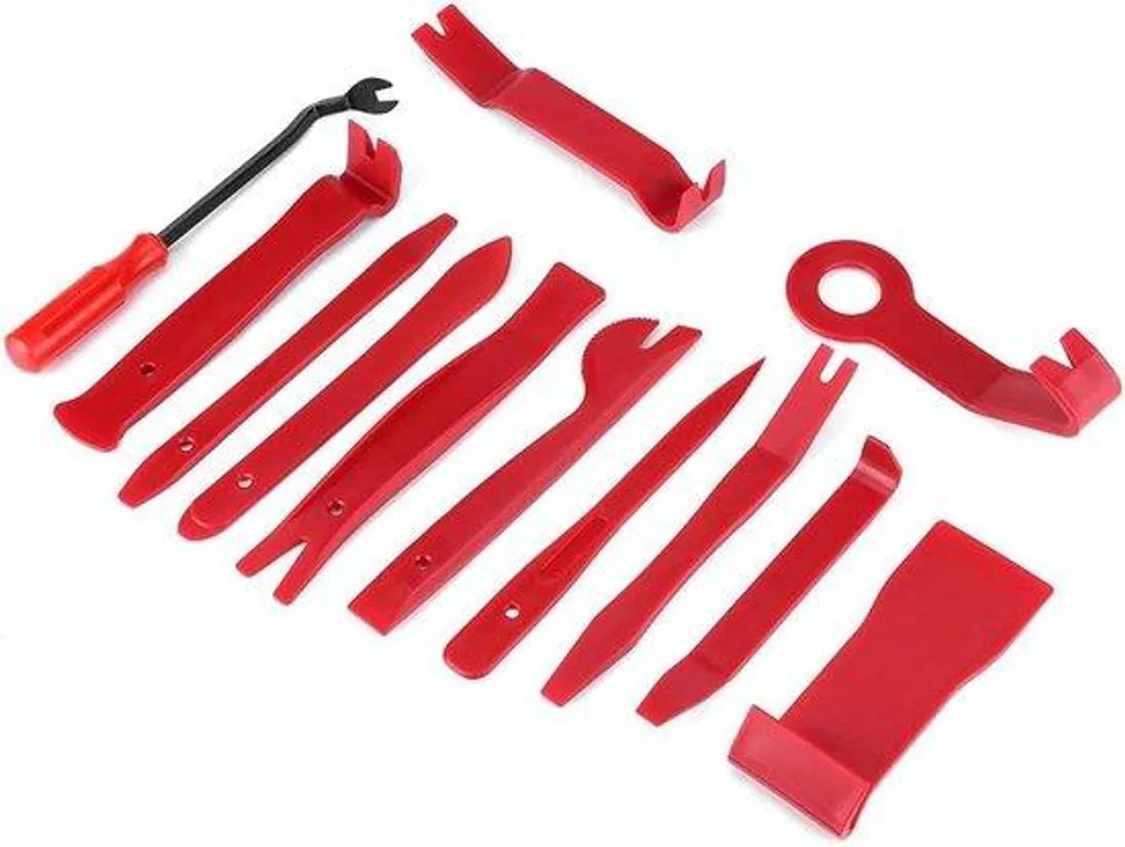 Kit outils de levage automobile anti-rayures 12 pièces avec extracteur
