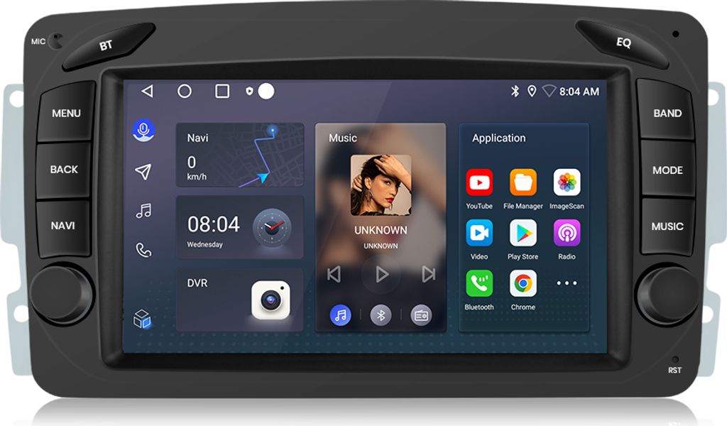 7" Autorádio carplay android13 2+64G RDS GPS für Mercedes Obrázok produktu 