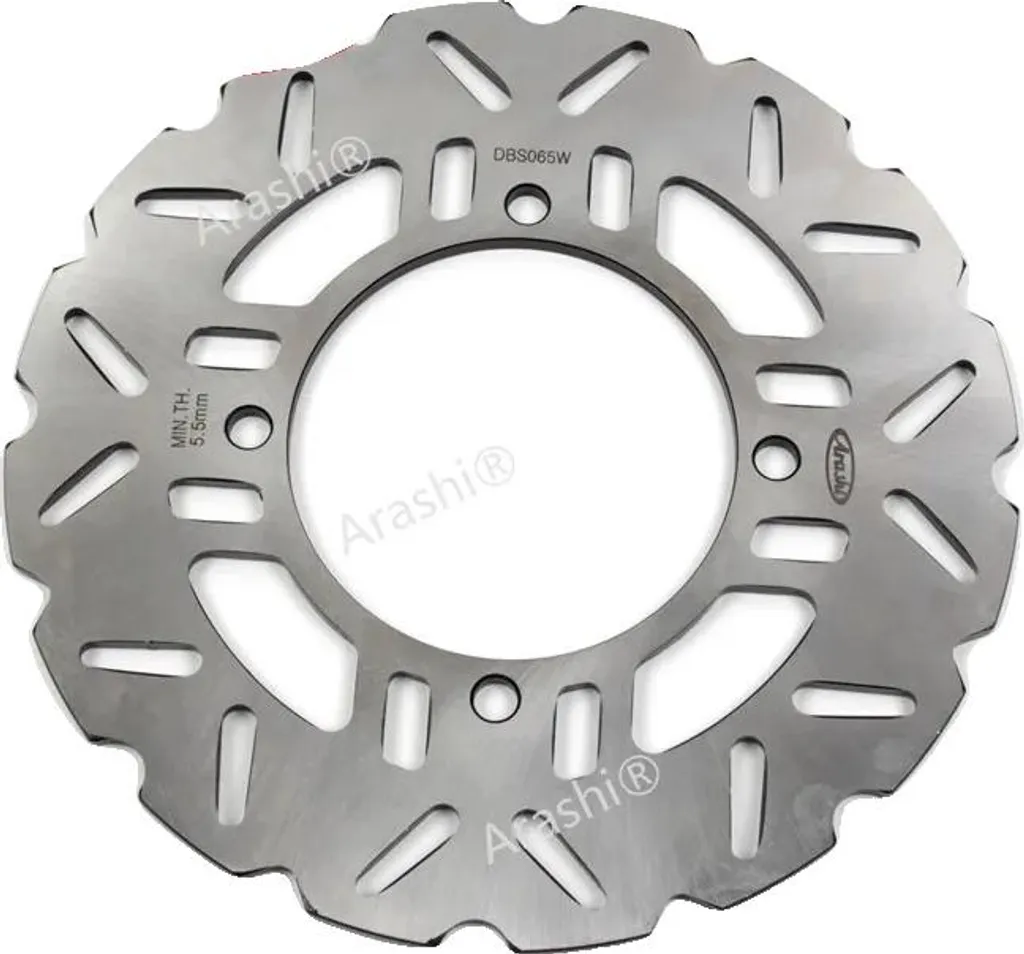 Disque de frein arrière CNC pour Kawasaki Z argenté haute précision