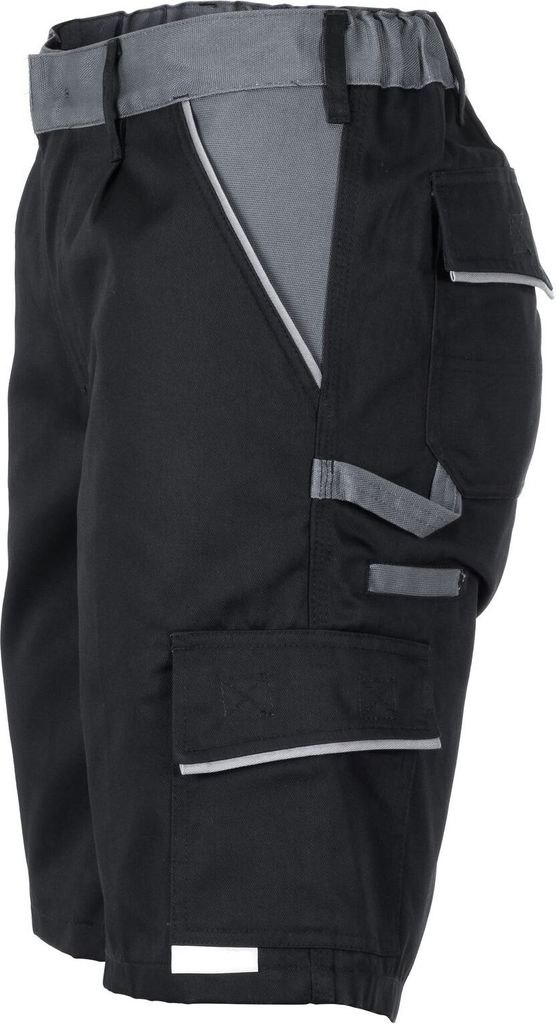 Planam Shorts Highline Gr. S schwarz/schiefer/zink Produktbild 
