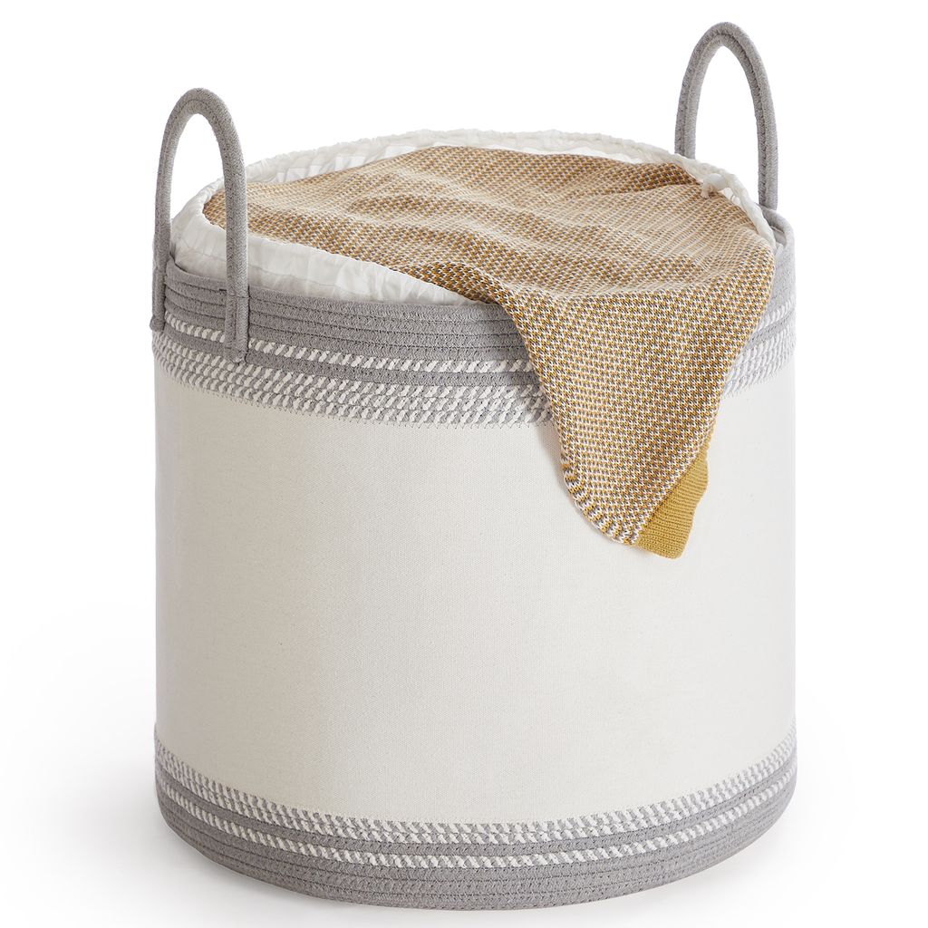 SONGMICS Wäschekorb, 90 L Wäschesammler, Aufbewahrungskorb Produktbild 