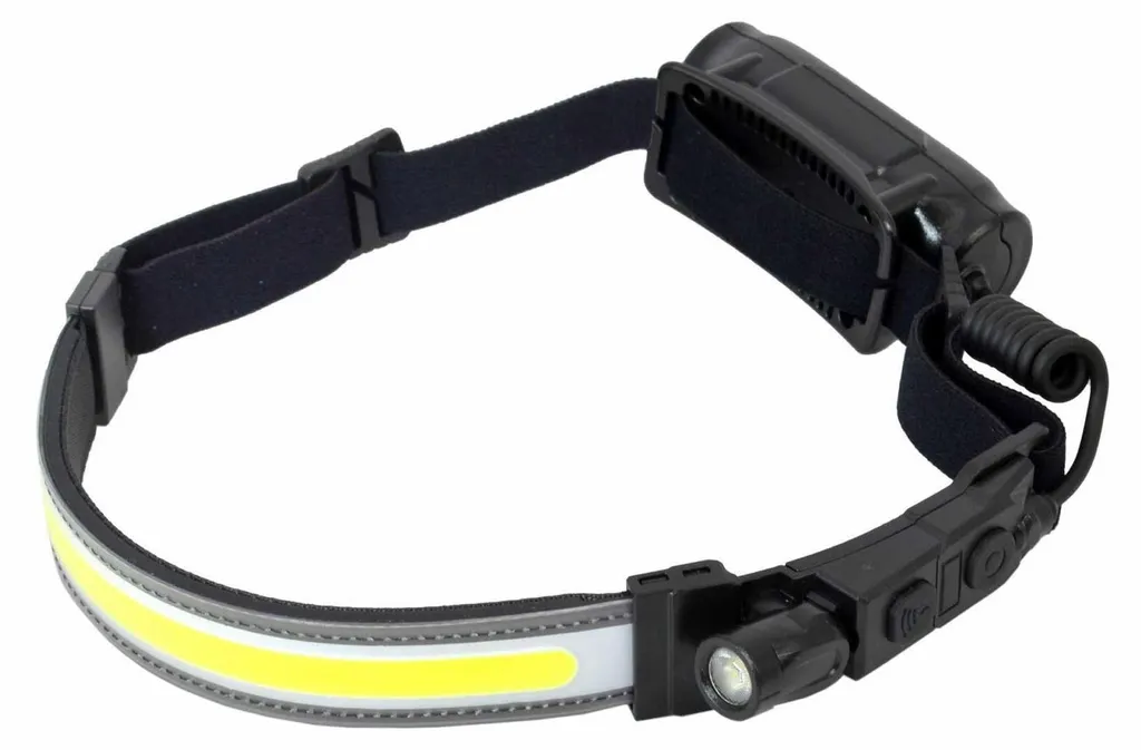 Lampe de tête rechargeable puissante Black Line AW1966 noire AW Tools