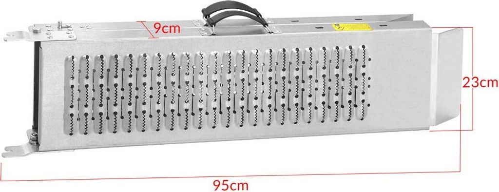 MONZANA® 2X rampa wjazdowa 400 kg (200 kg na rampę) Zdjęcie produktu 7