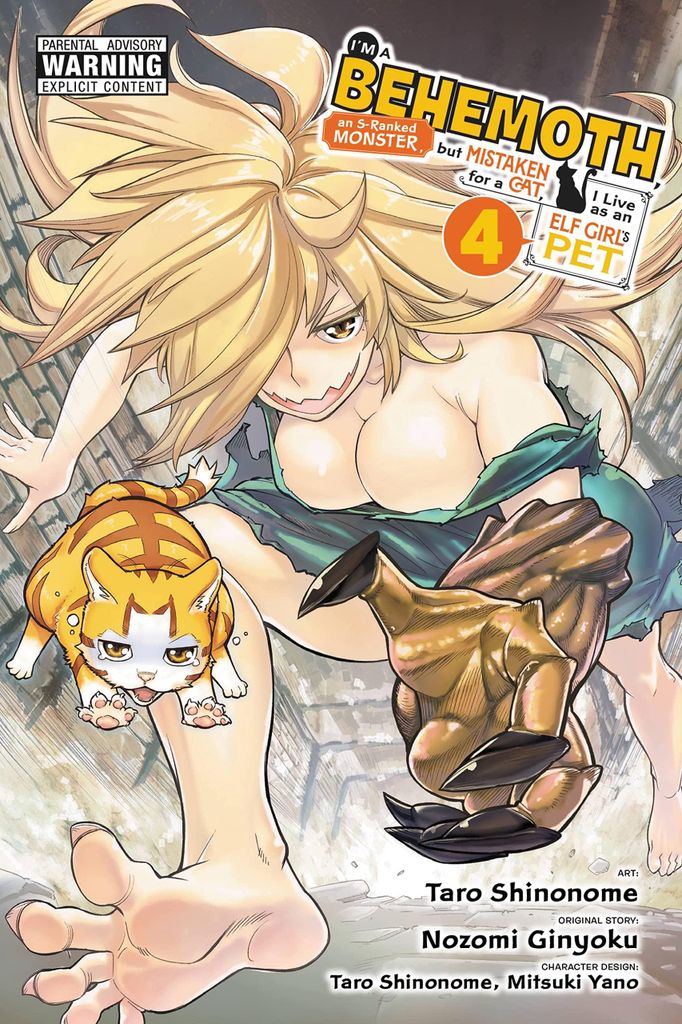 I'm a Behemoth, an S-Ranked Monster, but Mistaken for a Cat, I Live as an Elf Girl's Pet, Vol. 4: Volume 4 (BEHEMOTH S RANKED MONSTER CAT ELF GIRL PET