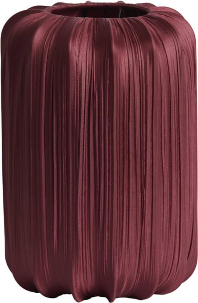 Lampenschirm - rot - FAROL - textil - Ø 20cm - E27 - Produktbild 