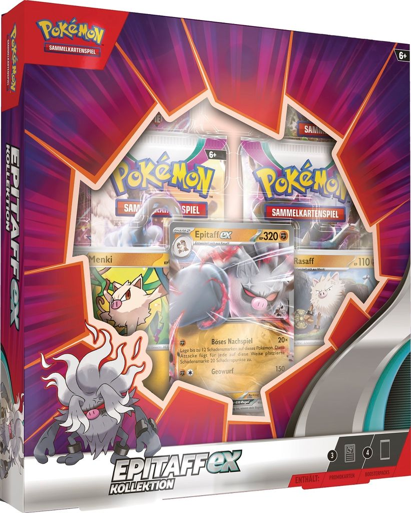 Collezione Pokémon Epitaff Ex - Tedesco Immagine del prodotto 