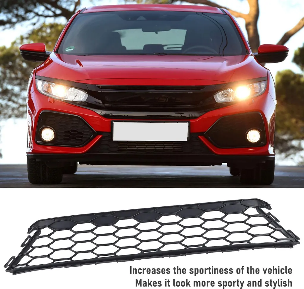 Grille Avant de Rechange pour Pare-chocs Hatchback - Modèle 71107TGGA50 - 5