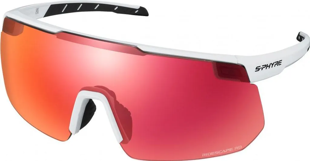 Verres Ridescape Road Shimano S-PHYRE 2 Lunettes Cyclisme Blanches