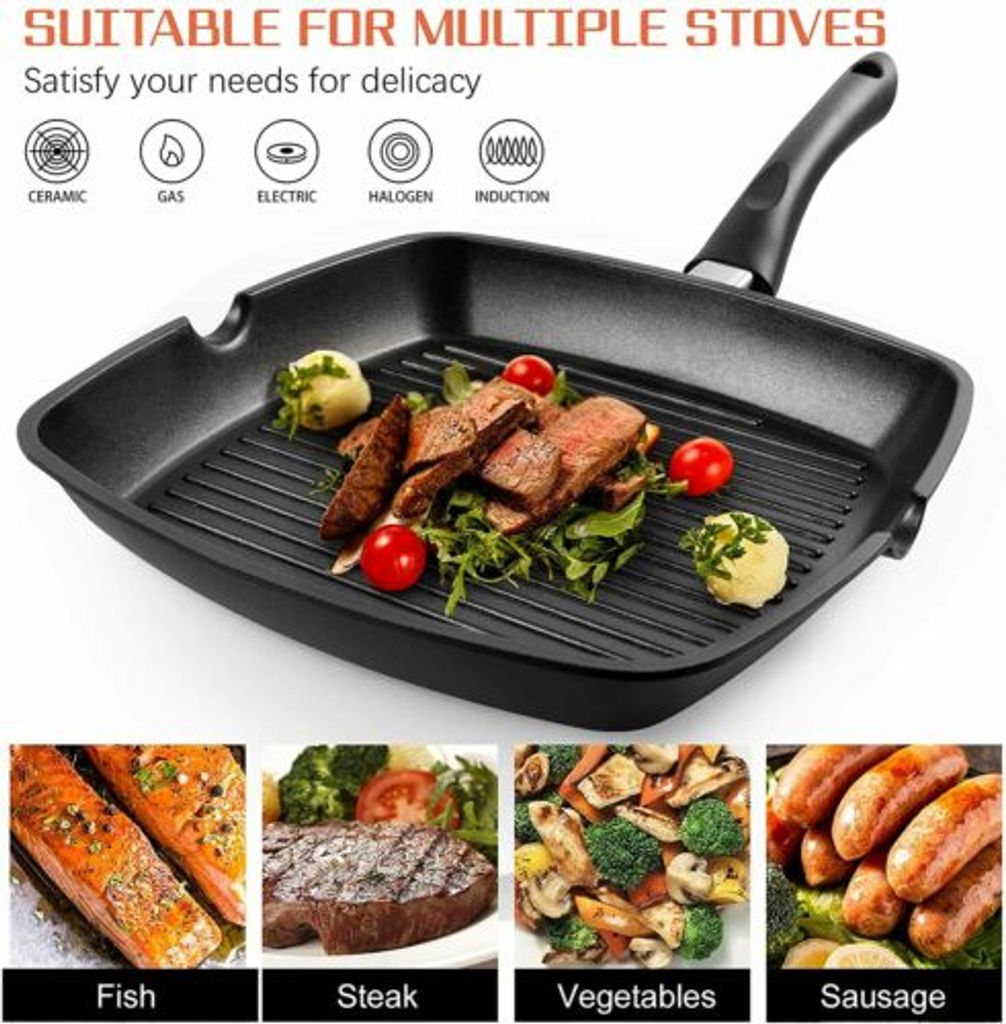 Gotoll GL52383 Pfannkuchen 28cm Pizza Bratpfanne Produktbild 