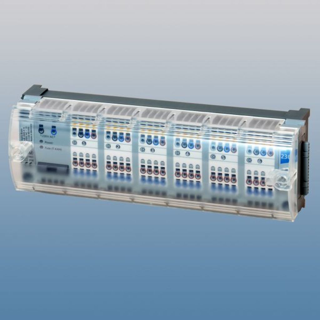 Herotec Standard Klemmleiste 6 Zonen 24/230 Volt Zdjęcie produktu 