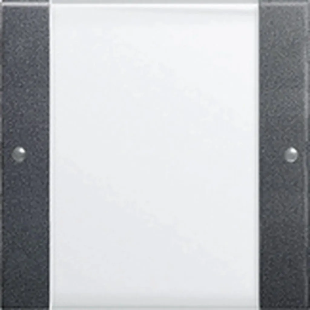 Plaque de bascule Gira Système 55 anthracite 1f BSF - Finition durable