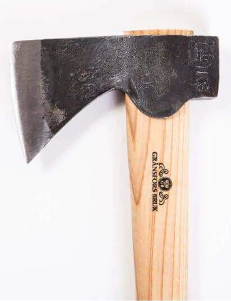 Gränsfors mini-hachette 26 cm : petite hache de forge suédoise maniable - 5