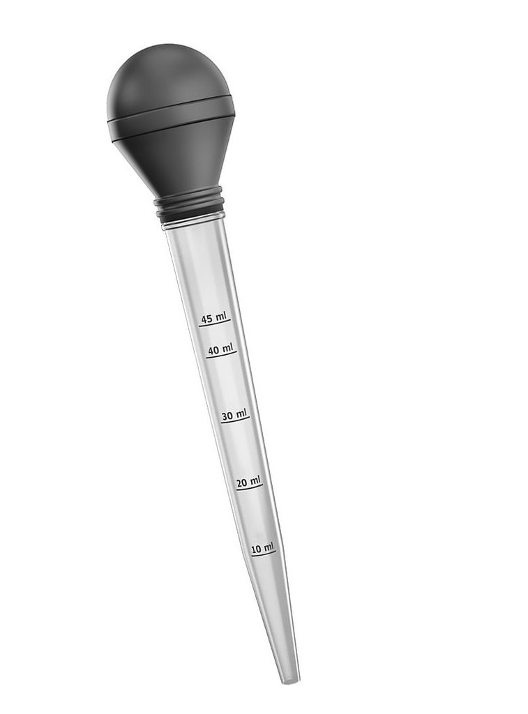 Acrylpipette 50ml, Länge 30cm, mit Reinigungsstab ARKA Produktbild 