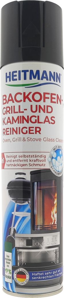 Heitmann Backofen-Grill und Kaminglas Reiniger 400ml - Löst Produktbild 2