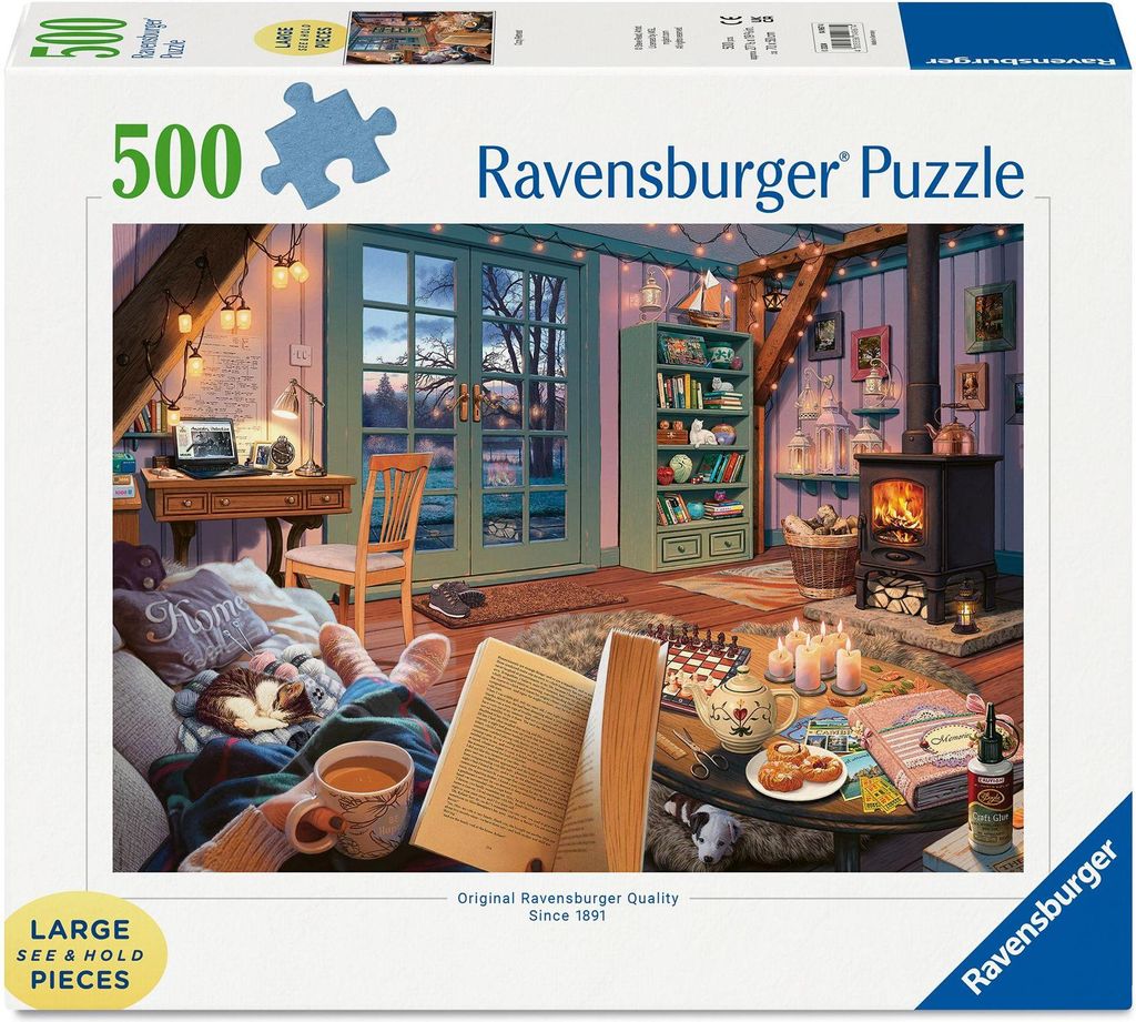 Ravensburger Cozy Retreat, 500 Stück(e), Urlaub, 12 Jahr(e)