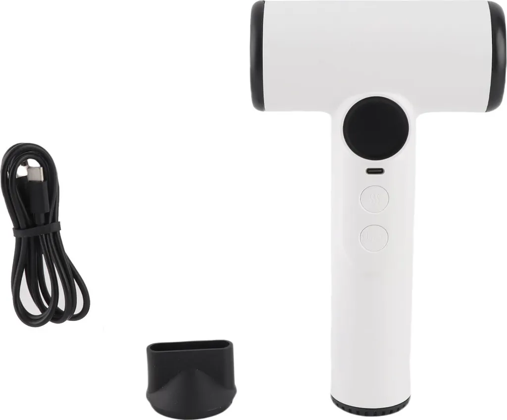 Sèche-cheveux de voyage USB rechargeable sans fil compact pour bagage