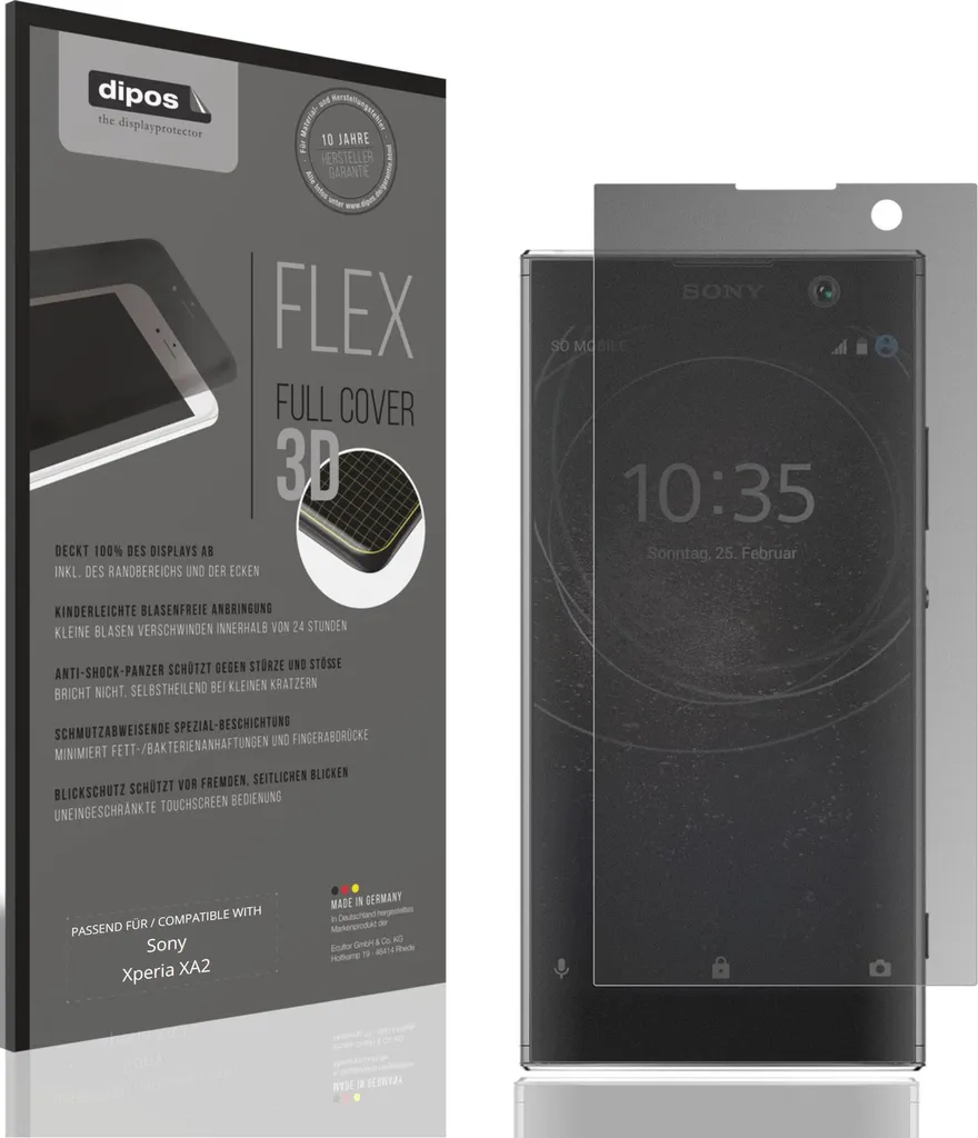 Pellicola Privacy Sony XA2: Protezione Totale Anti-Urti e Sguardi