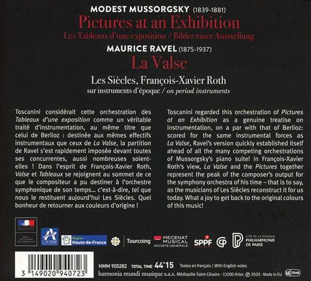 Musique Classique Tableaux d'une exposition / La Valse pour Relaxation