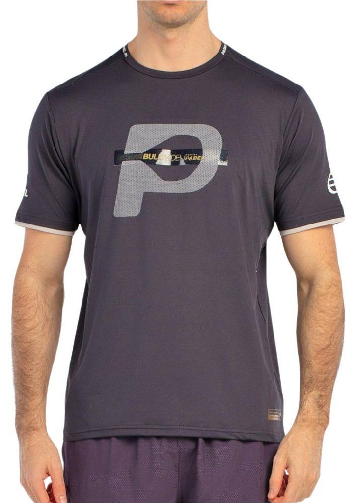 Bullpadel T-shirt Bises Herren Carbon