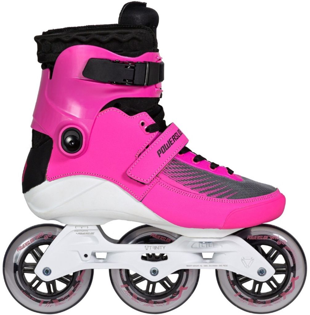 Powerslide Damen, Frauen Inlineskates Swell Electric Pink 100 Abec 7 42
