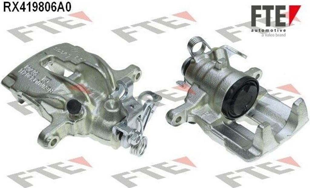 FTE Bremssattel Hinten Rechts für OPEL Vivaro A Kastenwagen (X83) Ø41mm Grau 9290873