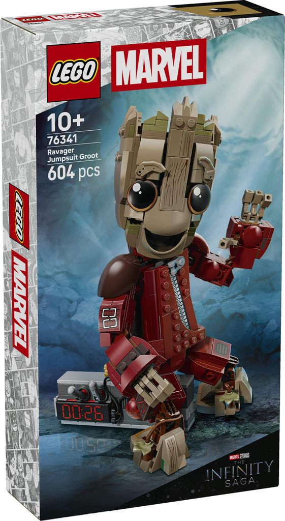 LEGO | Groot in Ravager-kostuum - Superheldenspeelgoed met Productafbeelding 