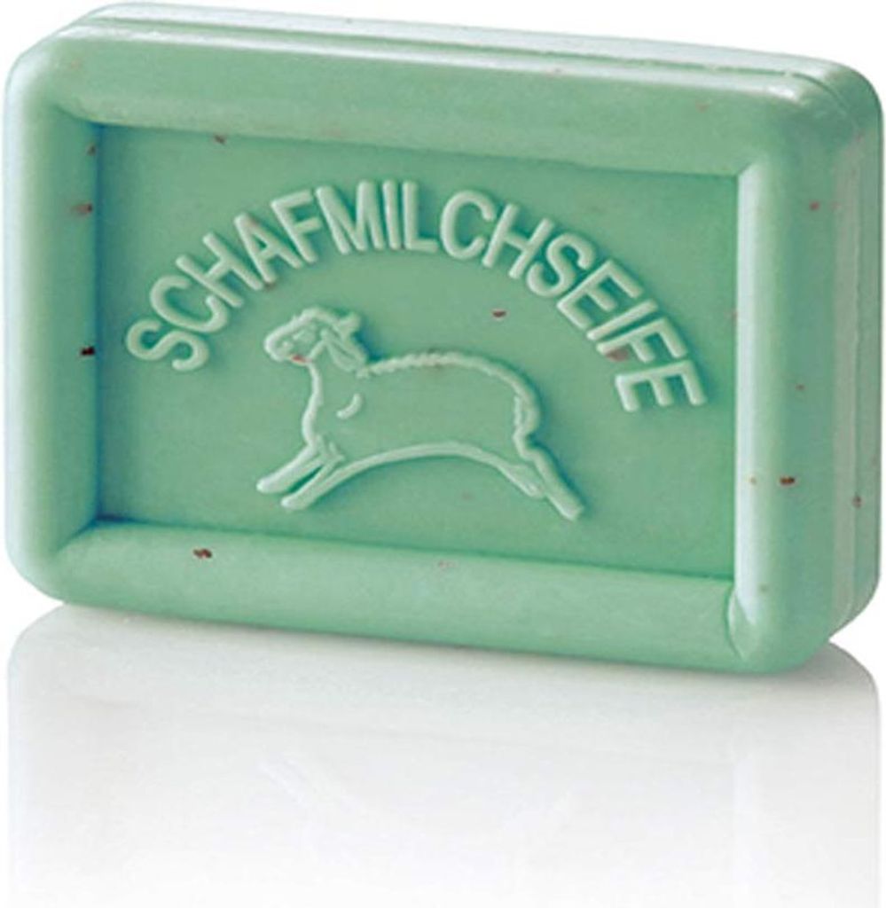 Ovis Schafmilchseife Aloe Vera, 100% Bio, feuchtigkeitsspendend, für die tägliche Dusche, eckig, 100 g