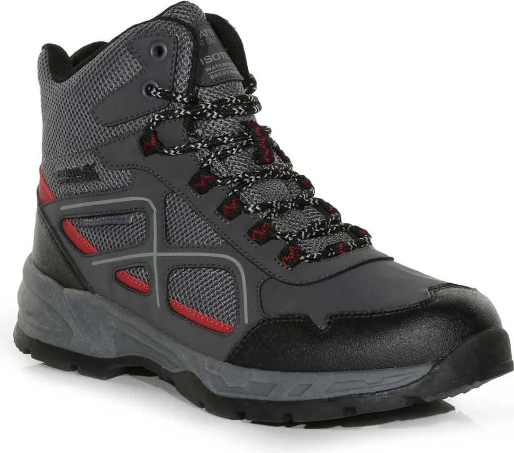 Bottes de randonnée Regatta Vendeavour gris homme en taille 45