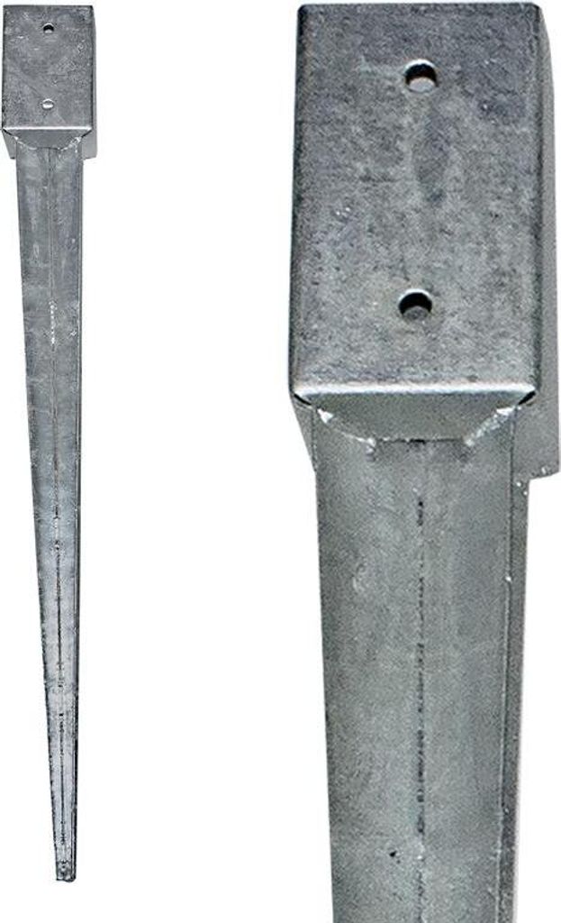 Einschlaghülse Bodenhülse 900 mm Einschlagbodenhülse Bodenanker 81 x 81 mm