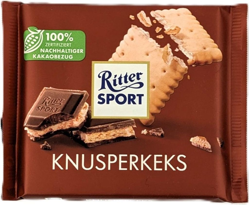 Ritter Sport chrupiące herbatniki 100g Zdjęcie produktu 