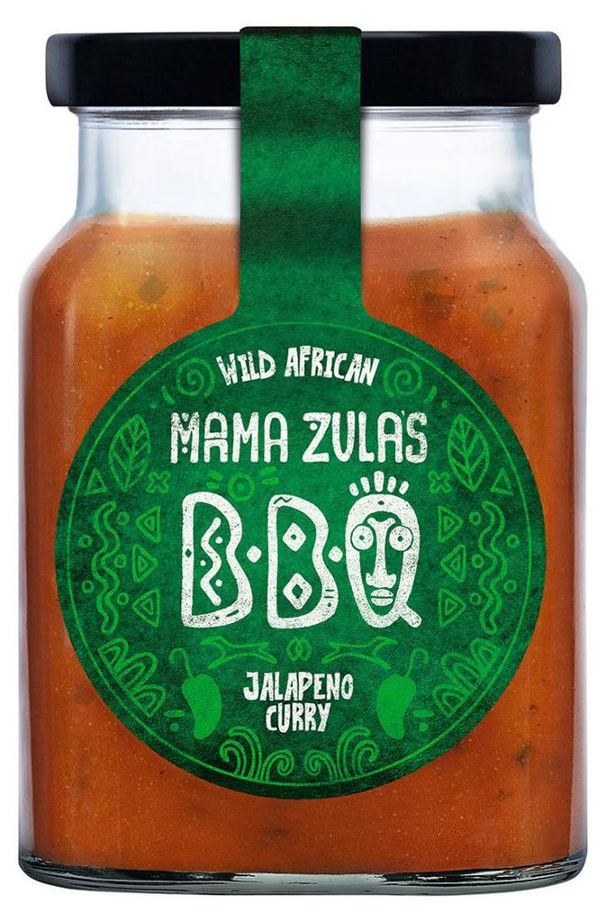 Mama Zula Wild African BBQ – sos curry z papryczką Zdjęcie produktu 