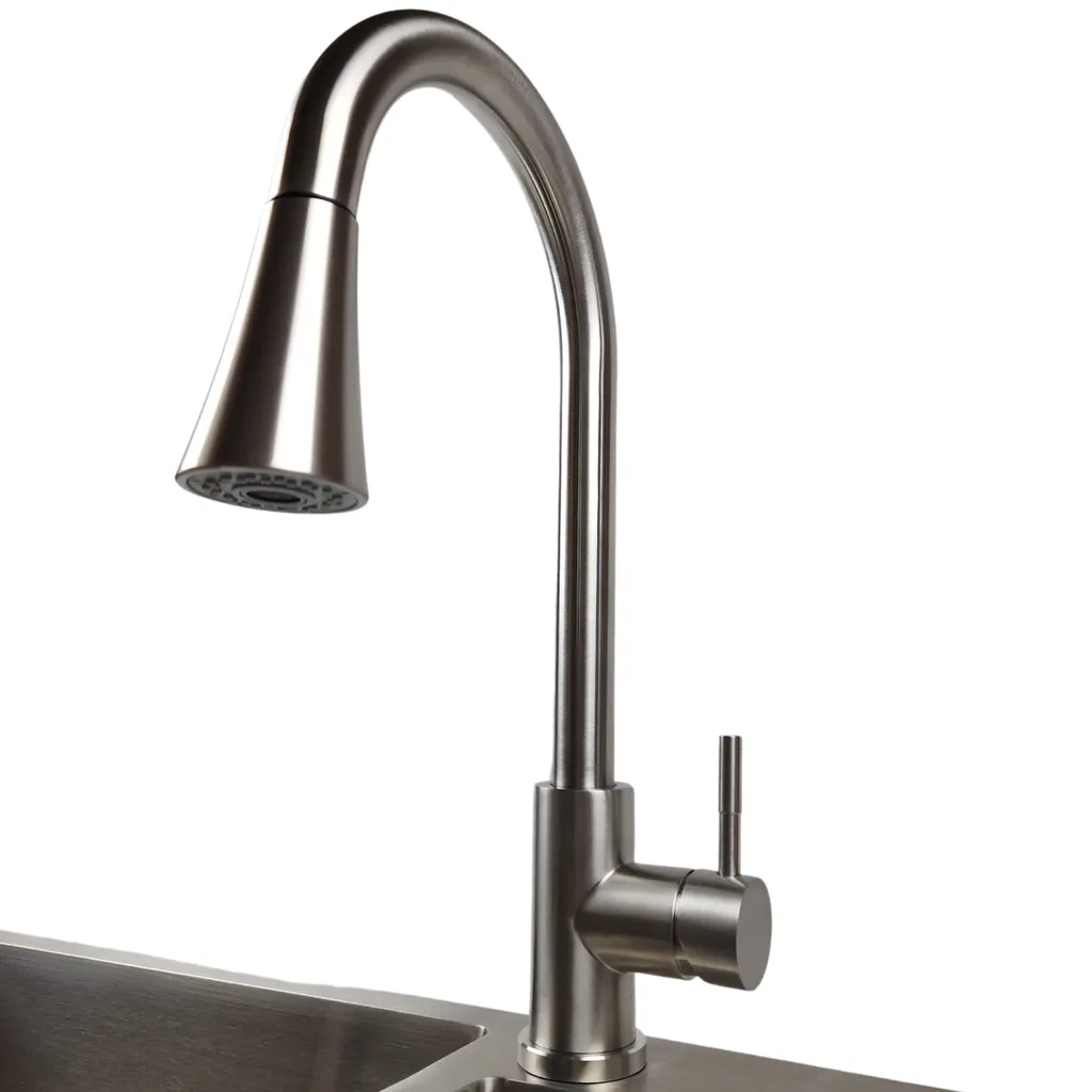 Miscelatore Professionale JF-7020S 400mm Doccetta Estraibile 2 Funzioni - 2