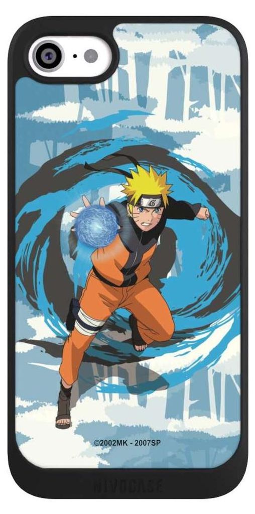 NIVOCASE Handyhülle für Apple iPhone SE (2022) Hülle NIVOpure Case Schwarz Manga Naruto Shippuden Offizielles Lizenzprodukt