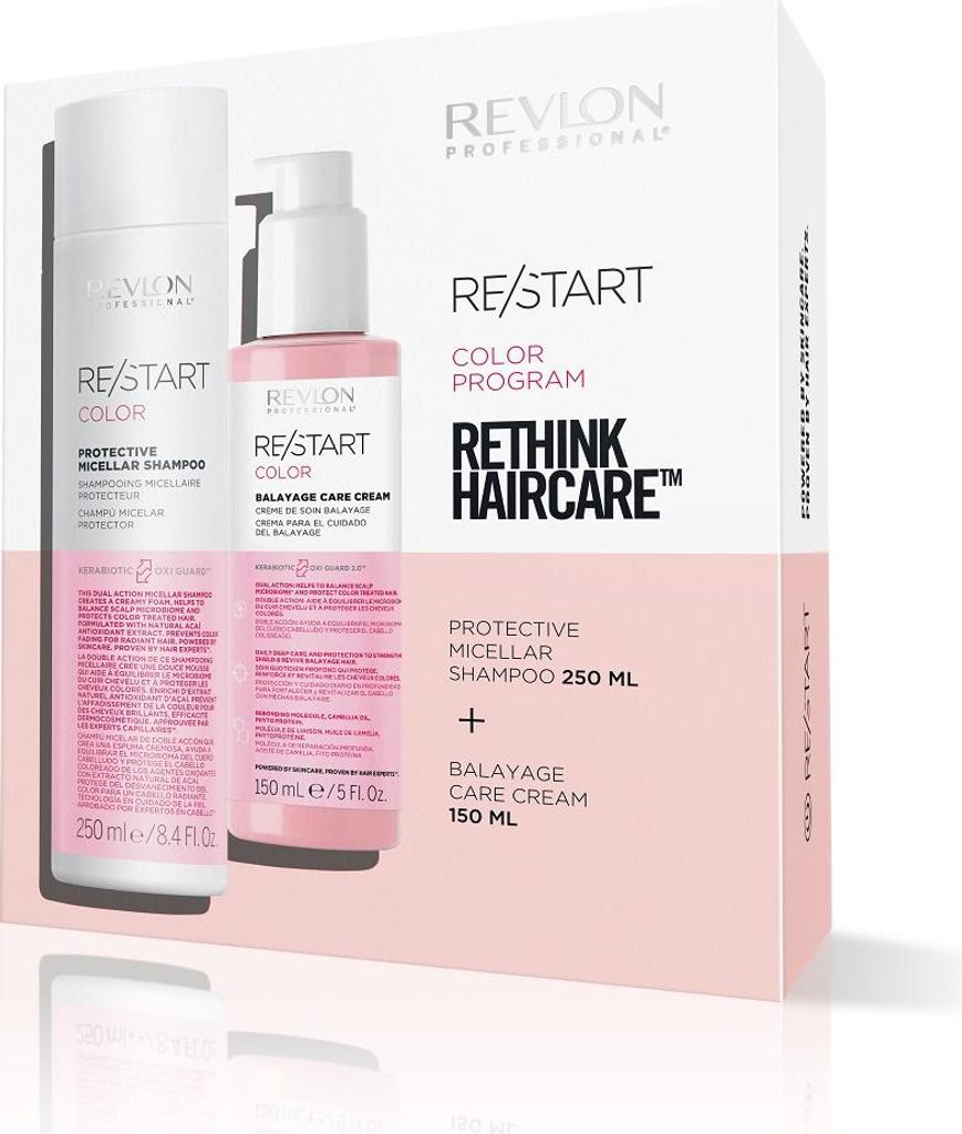 Revlon Professional ReStart Geschenkset Color Micellar Shampoo + Balayage Cream 150ml