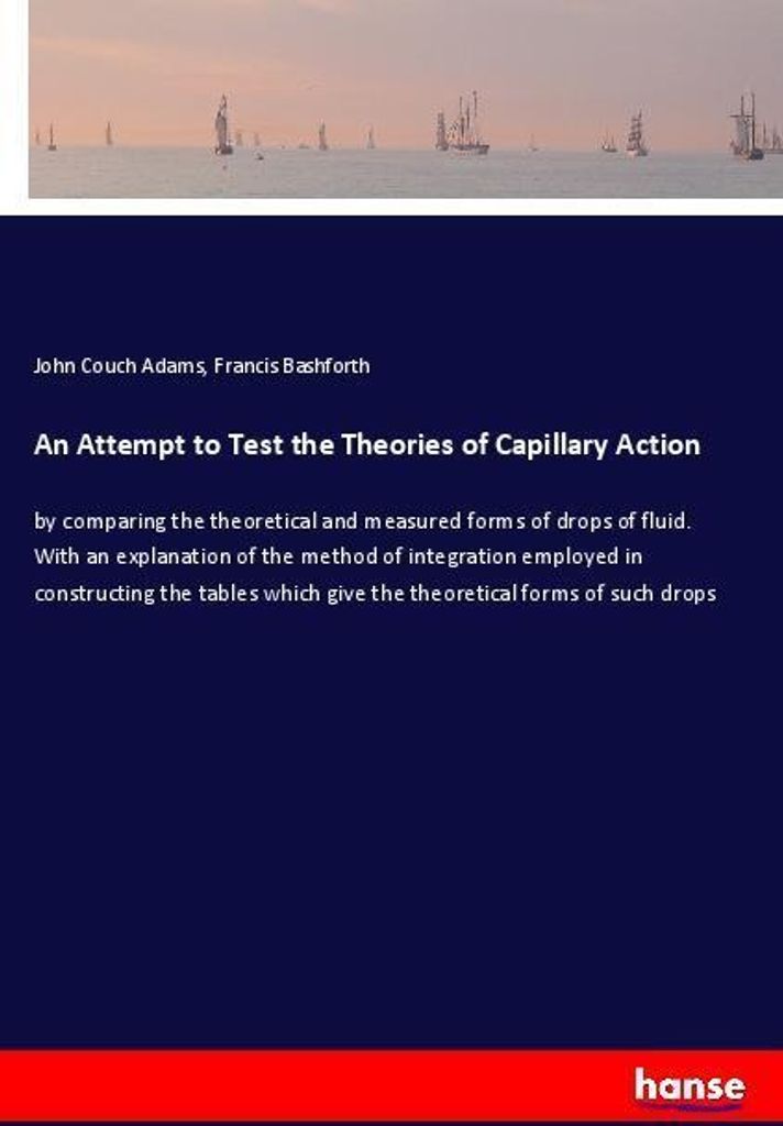 An Attempt to Test the Theories of Capillary Action