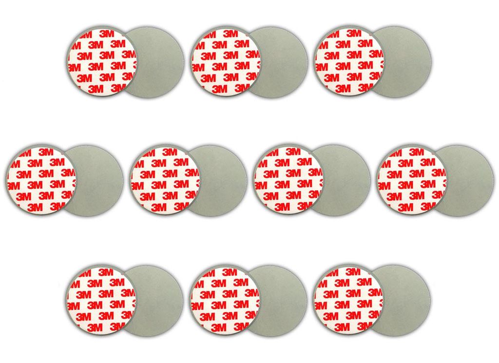 10x Magnethalterung Rauchmelder Magnetbefestigung Magnet Produktbild 