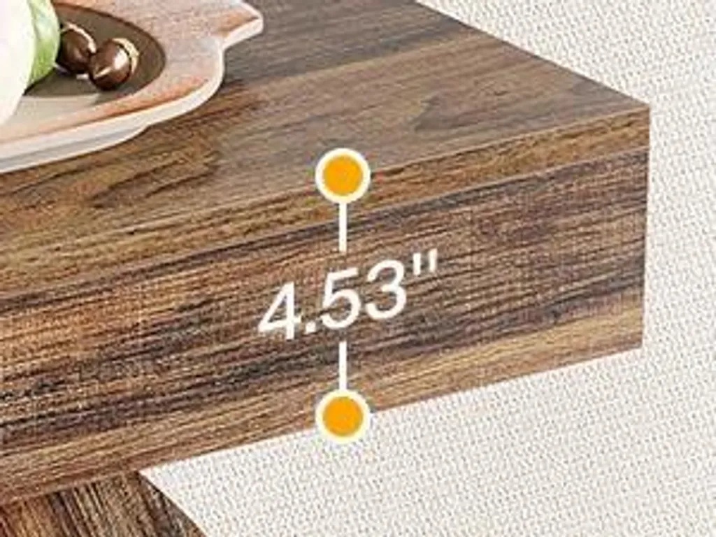 Table console étroite bois gris 105 cm pour optimiser l'entrée vide - 9