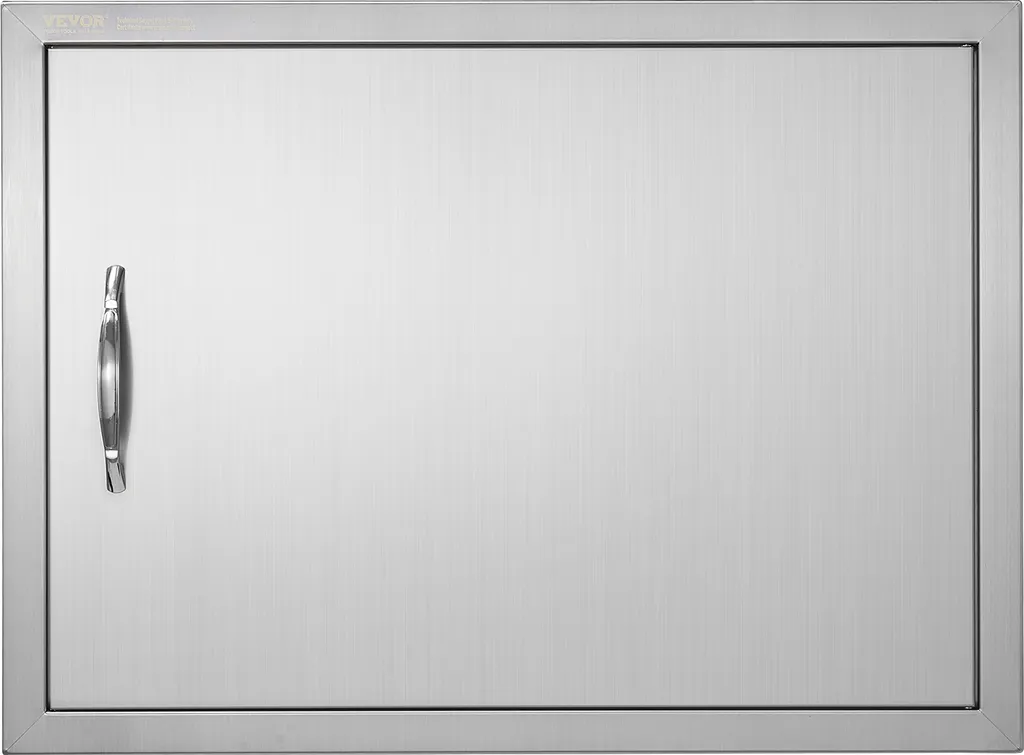 Porta da Incasso VEVOR 68,5x50,8 cm Inox per Mobili Esterni Eleganti
