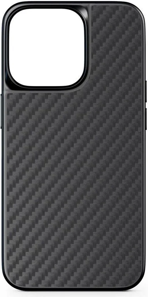 Coque iPhone 14 en Fibre de Carbone Hybride Compatible avec MagSafe